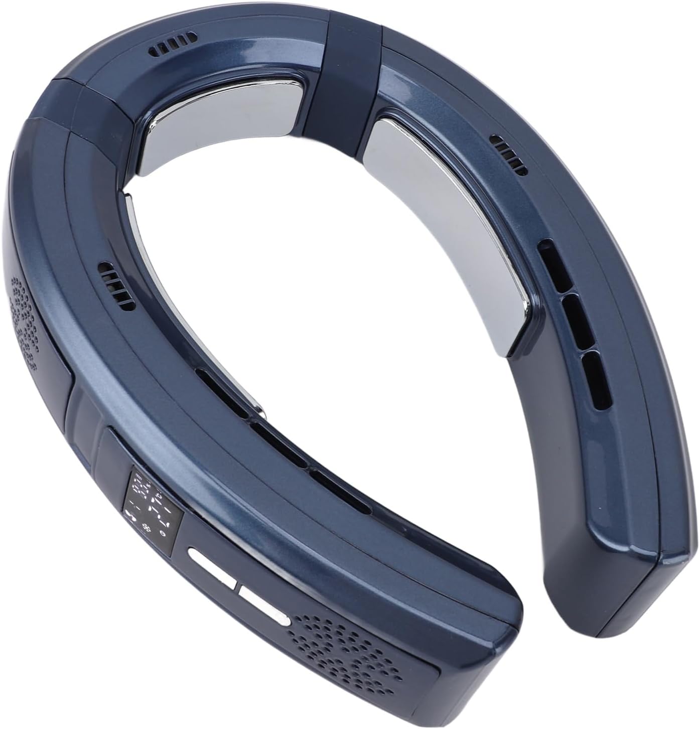 Wearable Neck AC & Heater Fan - Rechargeable LED Display - Fockety