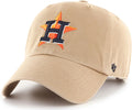 47 Brand MLB Khaki Primary Logo Clean Up Adjustable Strap Baseball Dad