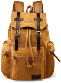 Vintage Canvas Backpack 15in Laptop Daypack - Rugged Everyday Carry
