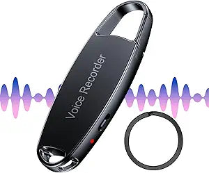 64GB Voice Recorder with 1536Kbps Clear Recording Quality