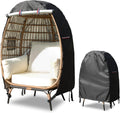 Outdoor Egg Chair Cover Waterproof Zippered Fit to 43in L x 25in W x