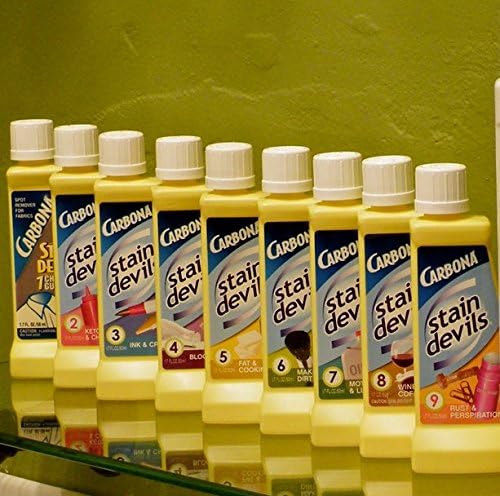 Carbona Liquid Stain Devils Complete Set for Tough Stain Removal