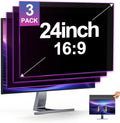 3-Pack 24 Inch Privacy Screen for Monitor - Eye Protection Filter