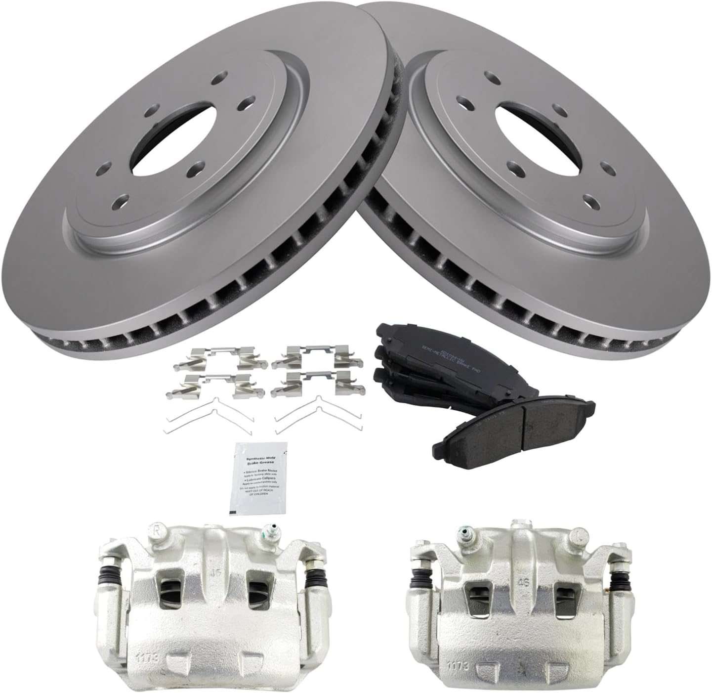 Premium Brake Pad & Rotor Kit for Nissan Frontier & Pathfinder