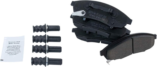TRQ Front Brake Pads Ceramic for Buick Regal and Chevrolet Lumina