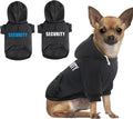 Glow-in-The-Dark Dog Hoodie: Secure & Stylish!