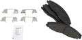 TRQ Front Brake Pads Ceramic Compatible with 2003-2008 Cadillac