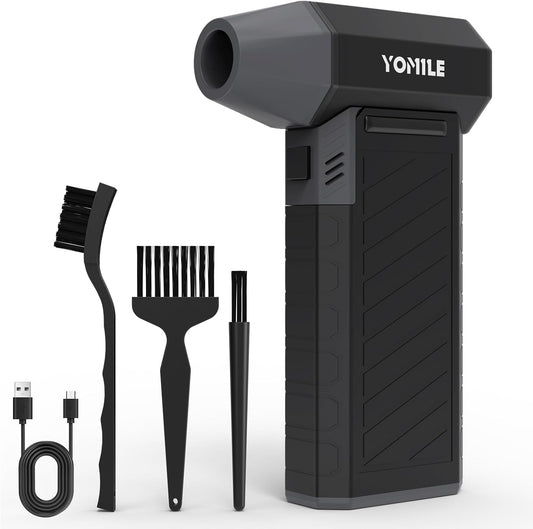 Electric Air Duster with 300000RPM Turbo Fan for Versatile Use