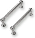 3-3/4 in Solid Kitchen Cabinet Handles 10 Pack - Heavy Duty Satin