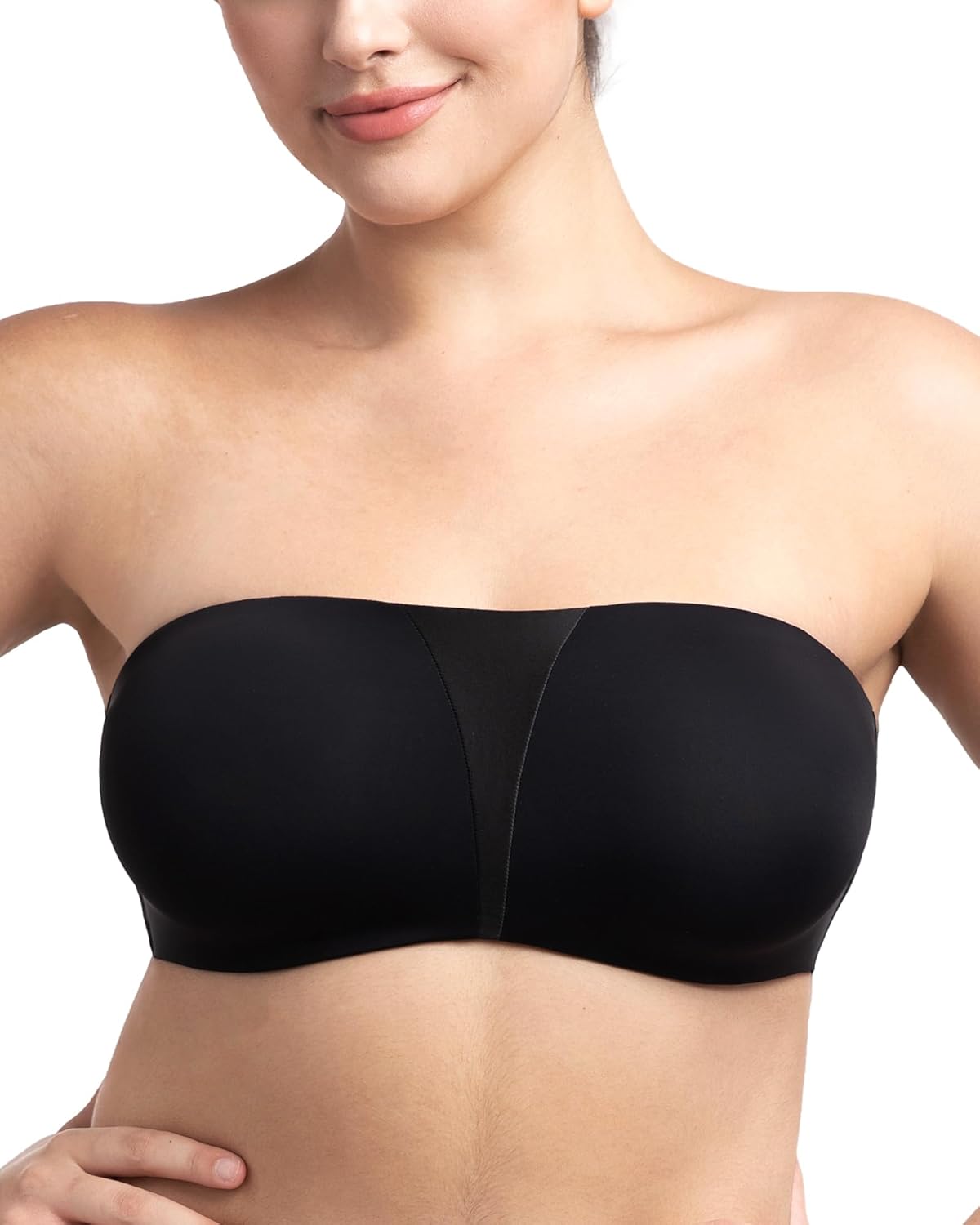 HSIA Strapless Bra for Big Bust Women - Full Coverage Support