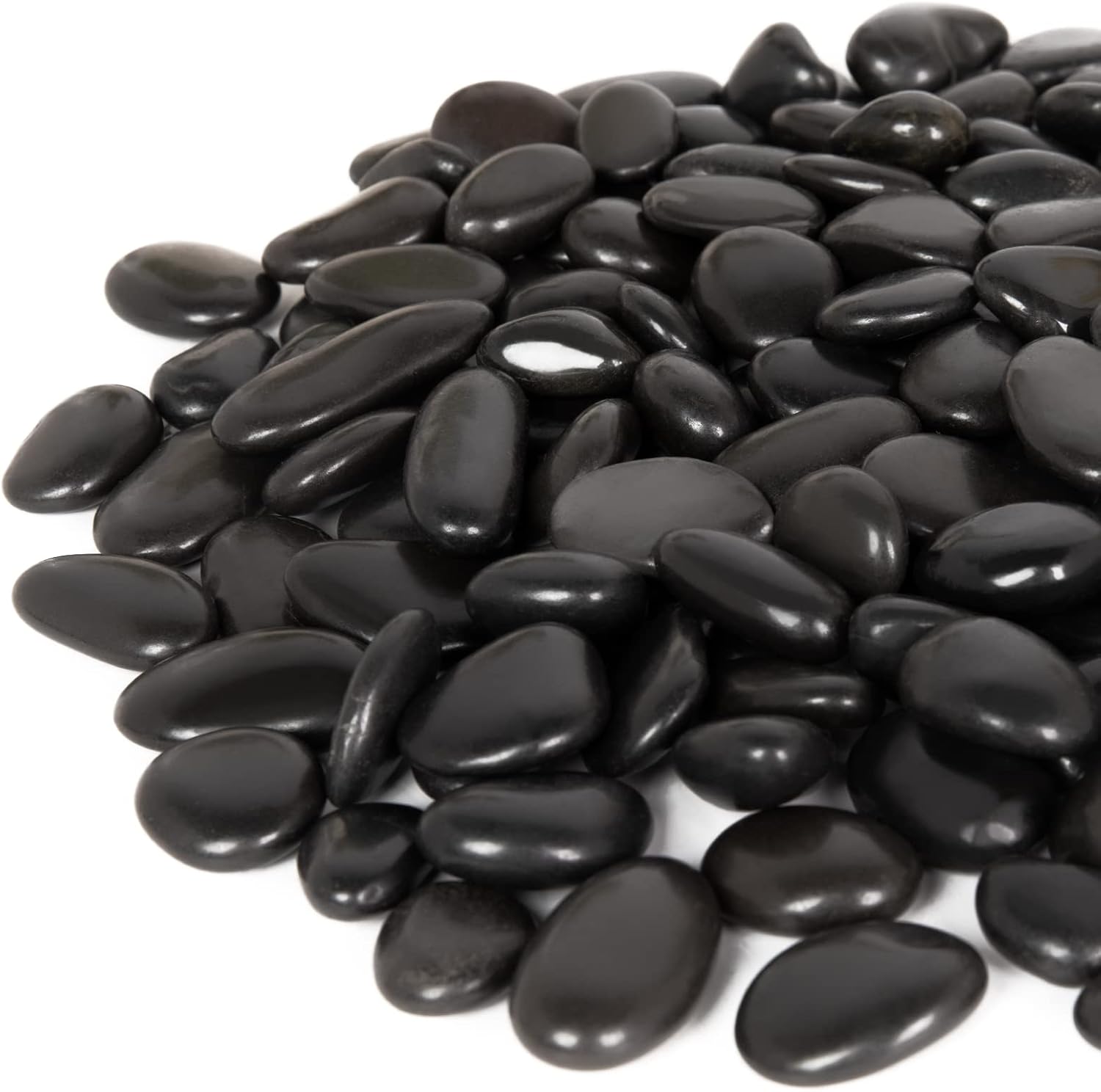 GASPRO 30 Pound River Rocks for Decorative Outdoor Landscaping