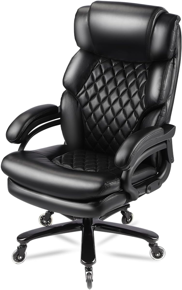 500lbs Big & Tall Executive Office Chair - Superior Comfort!