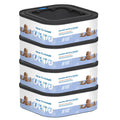 Jumbo Square Diaper Refill Packs Compatible with Genie Compact