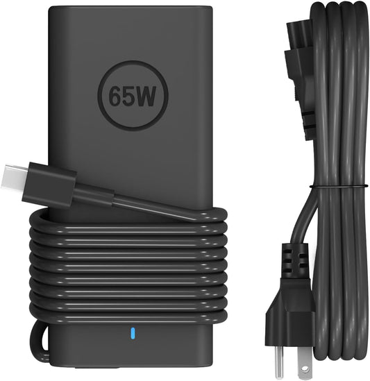 Dell 65W USB C Laptop Charger: Fast Charging