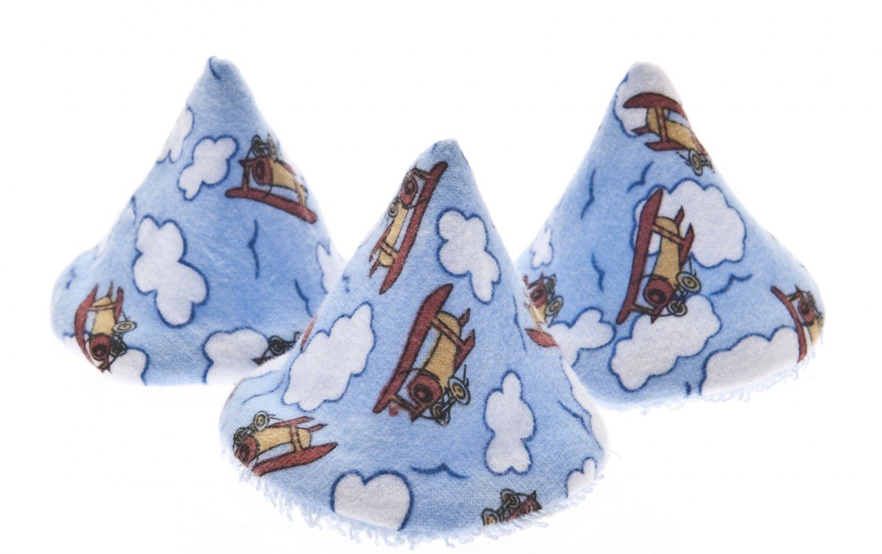 Baby Pee Shield 5-Pack, Airplane Design by Beba Bean