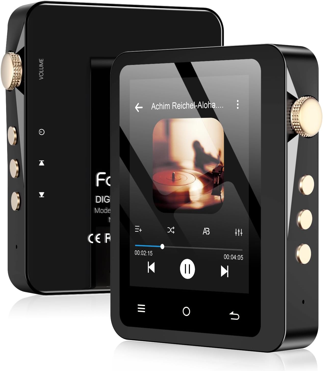 HiFi MP3 Player with Bluetooth 5.3 and High-Resolution Audio