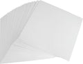 12in Record Jackets White Glossy Finish - Durable Replacement Covers
