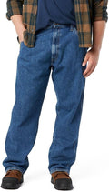 Men's Contractor Jeans - Mid Rise Work Jeans with Roomy Fit