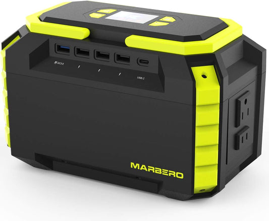 MARBERO 222Wh Portable Power Station for Camping and Emergencies