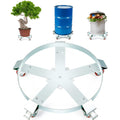 55 Gallon Drum Dolly 1250lb Capacity - Heavy Duty Steel Drum Cart