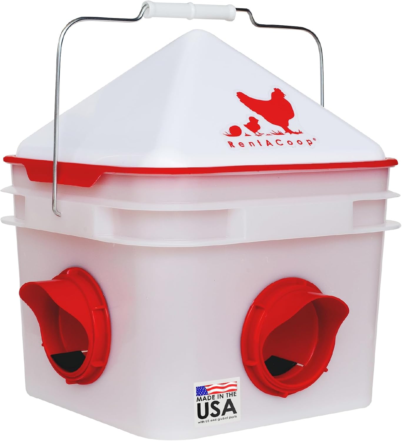 Chick2Chicken 10lb Feeder for Chickens and Small Birds