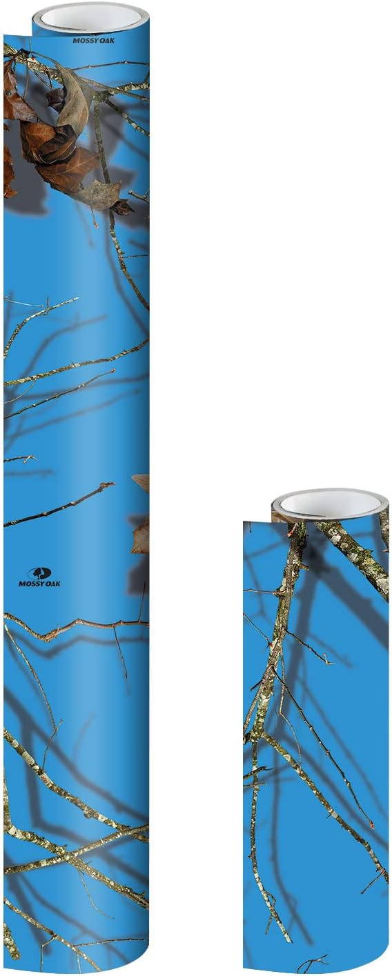 Mossy Oak Matte Camo Roll for DIY Projects - Self-Adhesive Vinyl