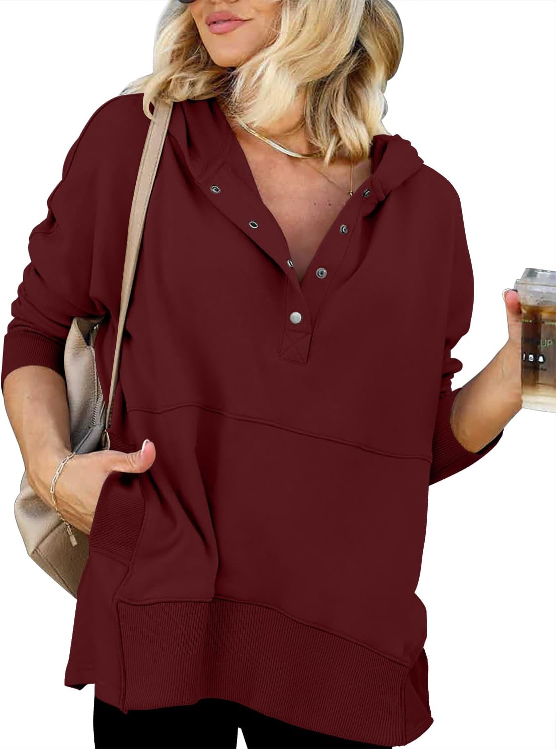 Oversized Pullover Hoodies for Women - Comfy Fall Fashion
