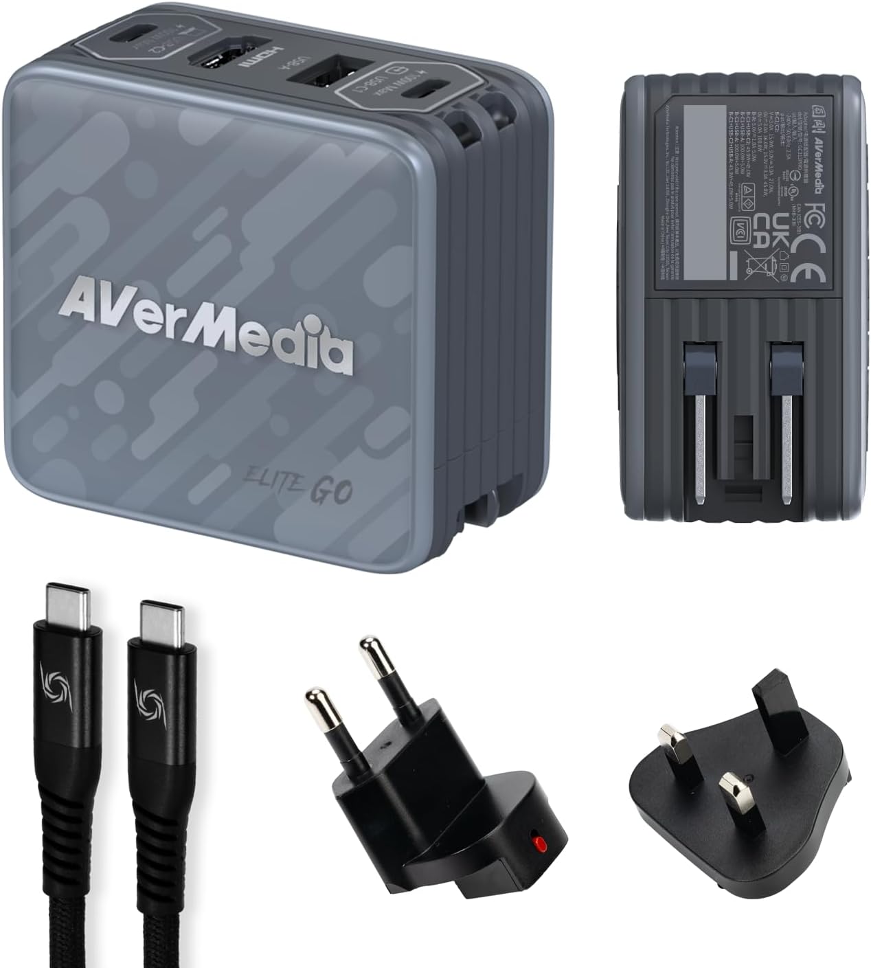 AVerMedia Elite Go USB-C Capture Card for 4K60 Streaming