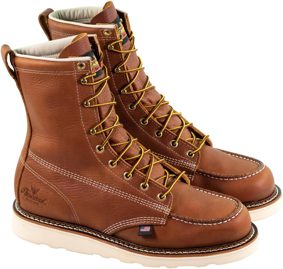 Thorogood American Heritage 8 Moc Toe Work Boots for Men
