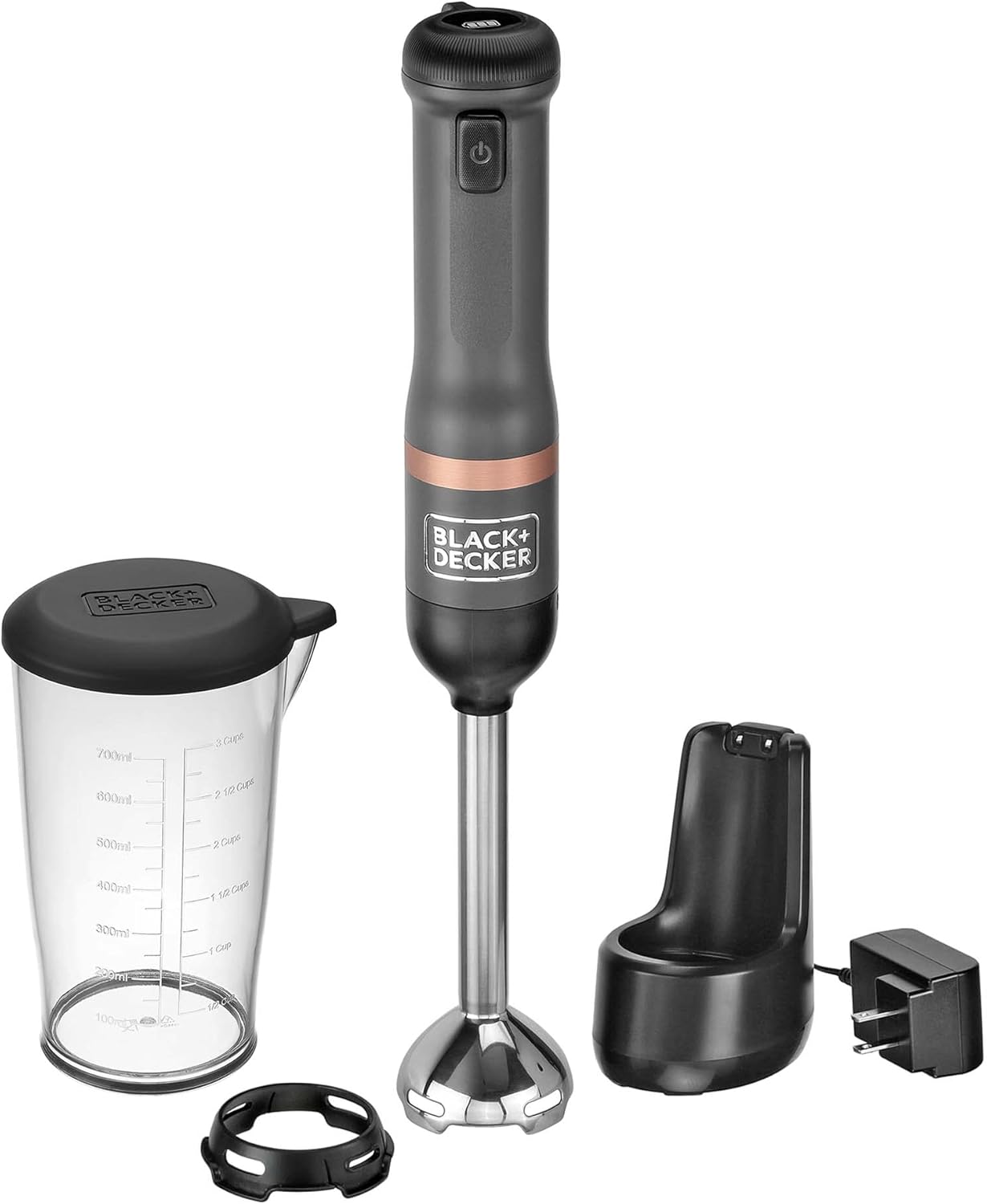 Cordless Immersion Blender with Charging Dock