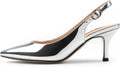 JOY IN LOVE Kitten Heels Slingback Pumps - Comfortable 2.5in Heel