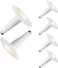 4 Inch CCT Selectable LED Can Lights - Easy Screw-In Retrofit 6-Pack