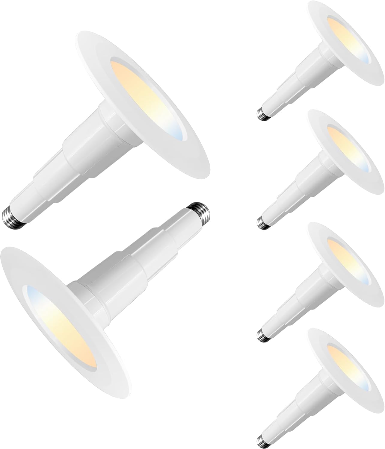 Jolux 4 Inch 5CCT LED Can Lights for Easy Installation and Dimming
