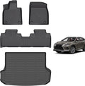 Hutisya Floor Mats & Cargo Liner Set Custom for Lexus RX 2016-2022
