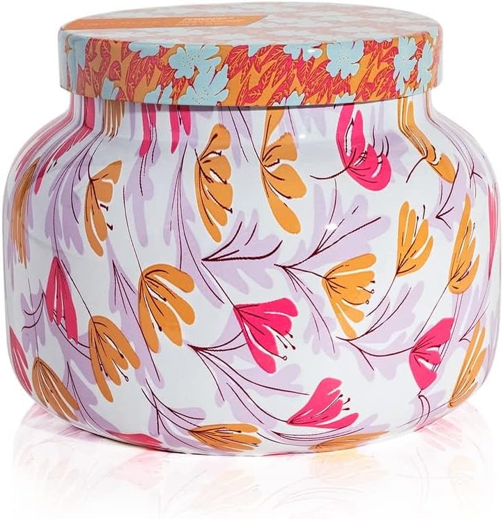 Capri Blue Scented Candles - Pattern Play Glass Jar for Home