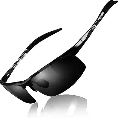 DUCO Mens Sports Polarized Sunglasses with UV Protection 8177s
