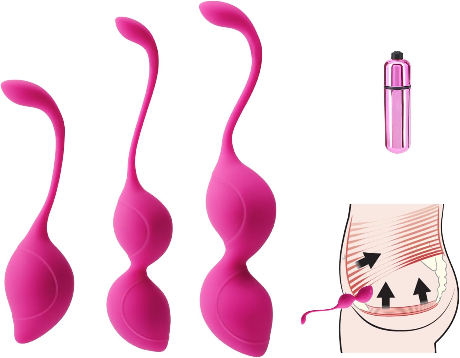 Kegel Tightener Balls for Vaginal Tightening and Strengthening