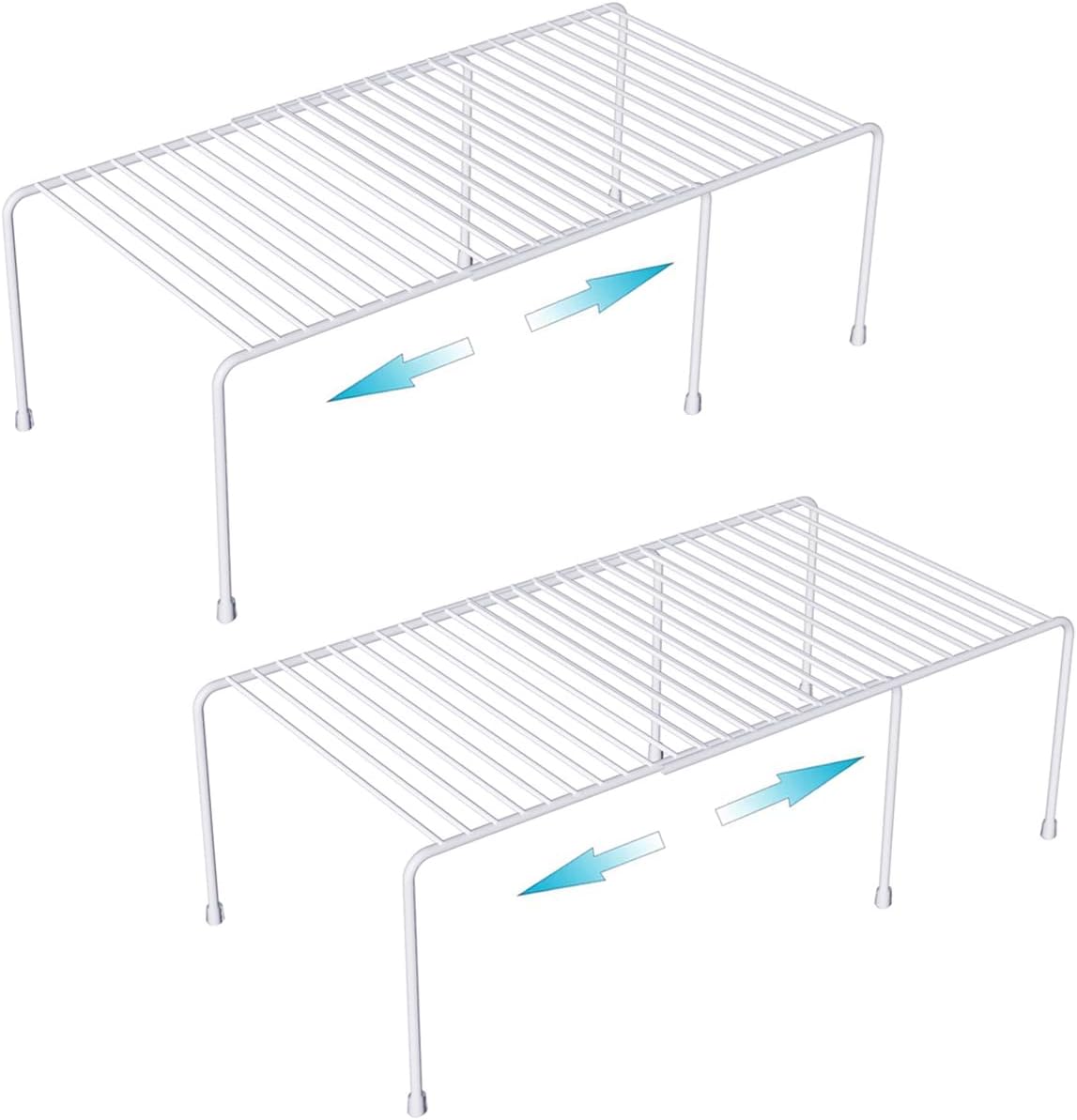 Expandable Cabinet Storage Organizer Shelf for Kitchen Use