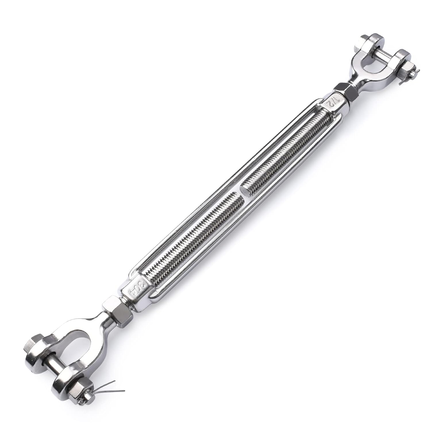 Durable 304 Stainless Steel Turnbuckle for Heavy Duty Use