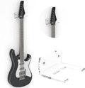 Guitar and Ukulele Wall Mount Stand Hanger 4Pcs - Clear Acrylic Hooks