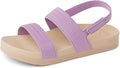 Girls' Water Vista Platform Sandals - Waterproof Play Ready