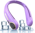 Portable Neck Fan Hands Free Bladeless Fan - 360 Cooling, Long Battery