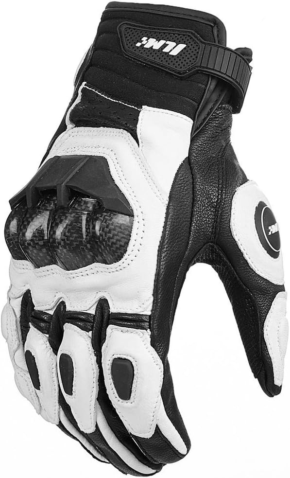 ILM Air Flow Leather Motorcycle Gloves Touchscreen for All Riders