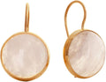 Gemstone Earrings for Women - Gold Moonstone Drop Earrings