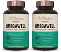 OmegaWell Fish Oil 800 mg EPA 600 mg DHA - Heart, Brain, Joint Support