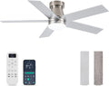 Ceiling Fans with Lights and Remote Control 47in - Low Profile Flush