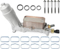 Aluminum Engine Oil Filter Housing Oil Cooler Kit - Durable OEM Fit