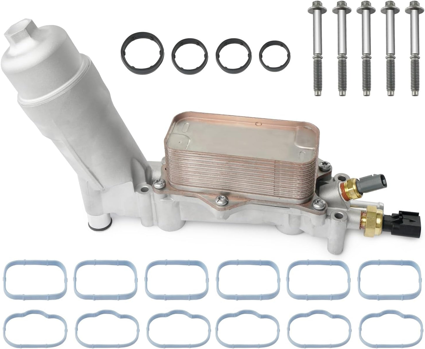 926-959 Aluminum Engine Oil Filter Housing for Jeep and Dodge