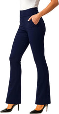 Conceited Stretch Slacks for Women - Slim, High-Rise Work Pants