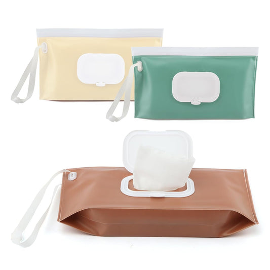 Portable Refillable Baby Wipes Holder